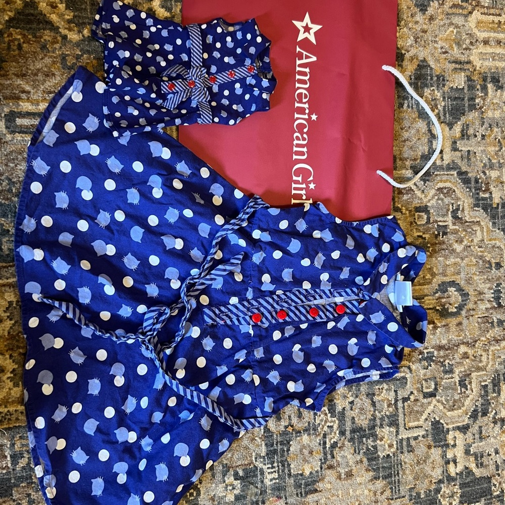 American girl doll Dress for doll and child